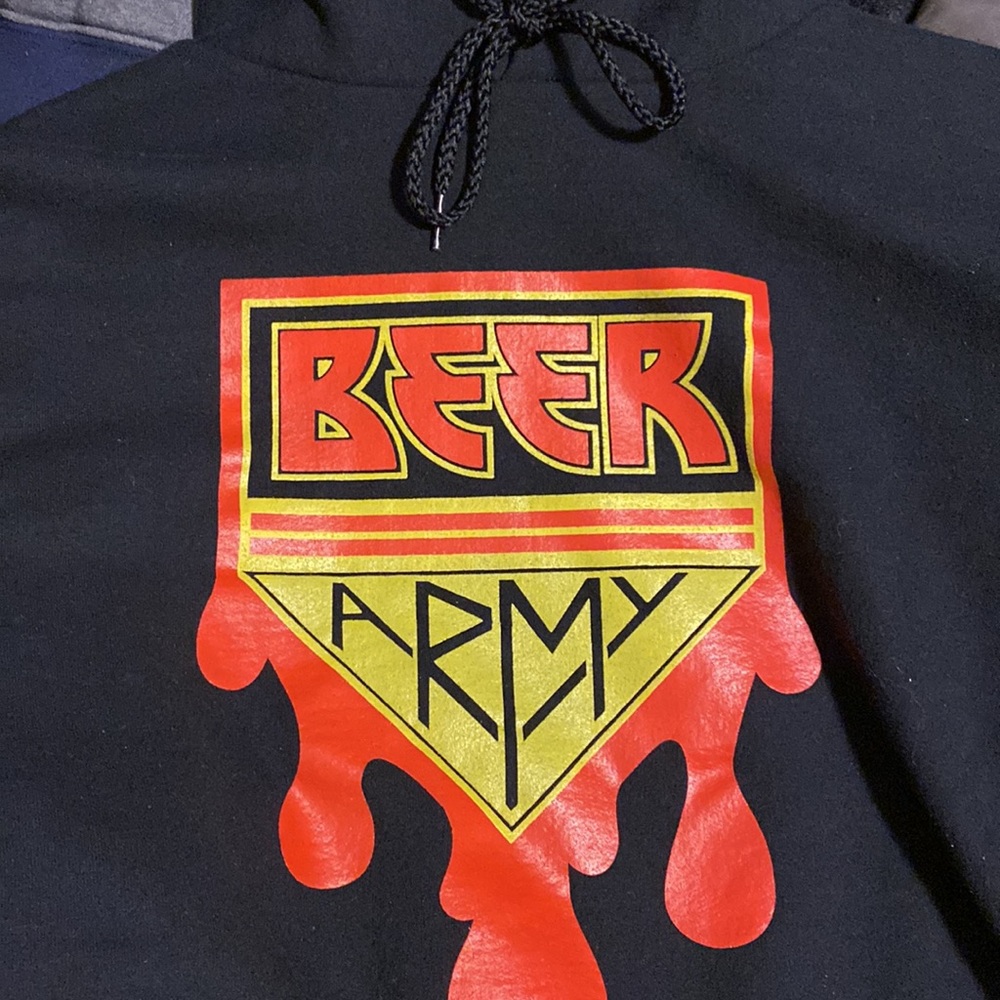 Unisex Beer Glass/Beer Army XL Hoodie